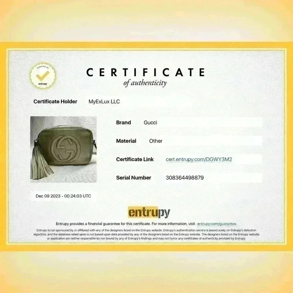 Entrupy Authentication (FOR Non Hermes
Premium Items) - Picture 11 of 16